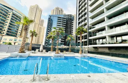 Apartment - 1 Bathroom for rent in Sparkle Tower 2 - Sparkle Towers - Dubai Marina - Dubai