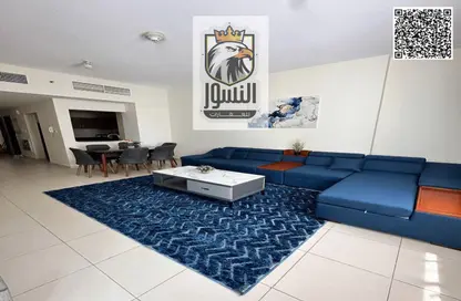 Apartment - 1 Bedroom - 1 Bathroom for rent in Ajman One Tower 1 - Ajman One - Ajman Downtown - Ajman