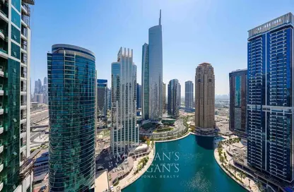 Apartment - 1 Bedroom - 2 Bathrooms for rent in Lake View Tower - JLT Cluster B - Jumeirah Lake Towers - Dubai