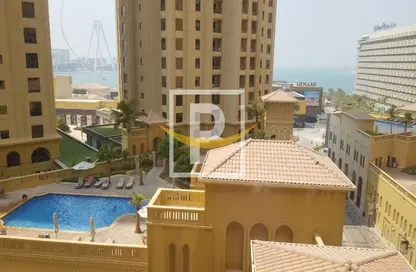 Apartment - 3 Bedrooms - 4 Bathrooms for sale in Rimal 1 - Rimal - Jumeirah Beach Residence - Dubai