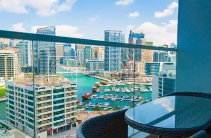 Apartment - 1 Bathroom for rent in Studio One - Dubai Marina - Dubai