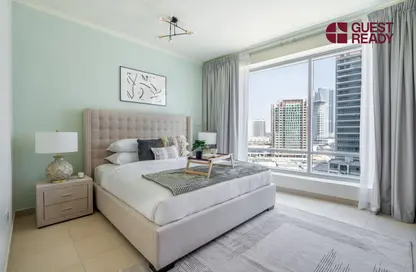 Apartment - 1 Bedroom - 1 Bathroom for rent in Burj Views B - Burj Views - Downtown Dubai - Dubai