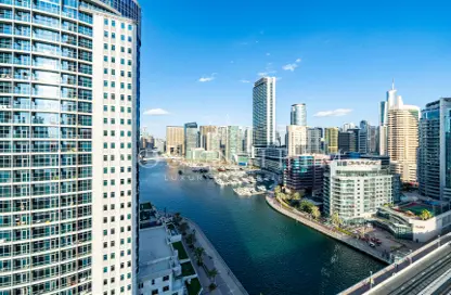 Apartment - 1 Bedroom - 2 Bathrooms for rent in Sparkle Tower 1 - Sparkle Towers - Dubai Marina - Dubai