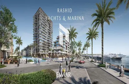 Apartment - 2 Bedrooms - 2 Bathrooms for sale in Seagate Building 2 - Seagate - Mina Rashid - Dubai