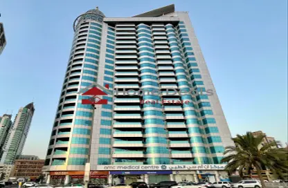 Office Space - Studio - 3 Bathrooms for rent in Crystal Plaza - Al Majaz 1 - Al Majaz - Sharjah