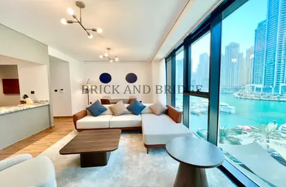 Apartment - 1 Bedroom - 1 Bathroom for rent in Dubai Marina Moon - Dubai Marina - Dubai