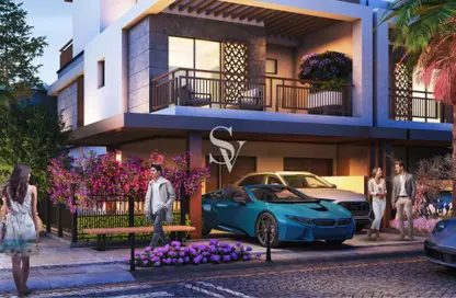 Townhouse - 4 Bedrooms - 4 Bathrooms for sale in Violet 4 - Damac Hills 2 - Dubai