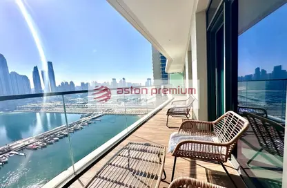 Apartment - 2 Bedrooms - 2 Bathrooms for sale in Marina Vista - EMAAR Beachfront - Dubai Harbour - Dubai