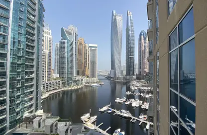 Apartment - 1 Bedroom - 1 Bathroom for rent in Al Habtoor Tower - Dubai Marina - Dubai