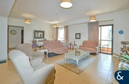 Apartment - 4 Bedrooms - 4 Bathrooms for sale in Rimal 5 - Rimal - Jumeirah Beach Residence - Dubai