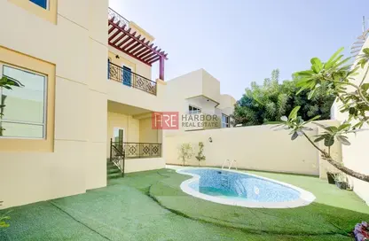 Villa - 4 Bedrooms - 5 Bathrooms for rent in Al Garhoud Villas - Al Garhoud - Dubai