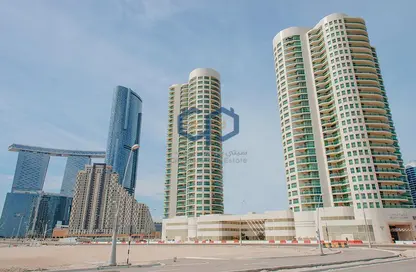 Apartment - 1 Bedroom - 3 Bathrooms for rent in Beach Towers - Shams Abu Dhabi - Al Reem Island - Abu Dhabi