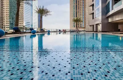 Apartment - 2 Bedrooms - 2 Bathrooms for rent in The Torch - Dubai Marina - Dubai