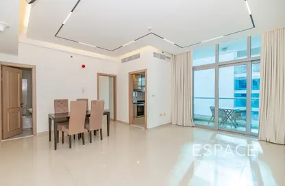 Apartment - 1 Bedroom - 2 Bathrooms for rent in DEC Tower 1 - DEC Towers - Dubai Marina - Dubai