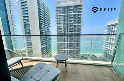 Apartment - 1 Bedroom - 1 Bathroom for sale in Marina Vista - EMAAR Beachfront - Dubai Harbour - Dubai