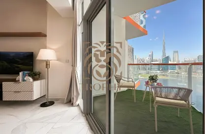 Apartment - Studio - 1 Bathroom for rent in Millennium Binghatti Residences - Business Bay - Dubai