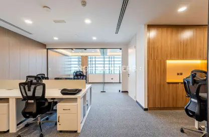 Office Space - Studio - 1 Bathroom for rent in Park Towers Podium - Park Towers - DIFC - Dubai