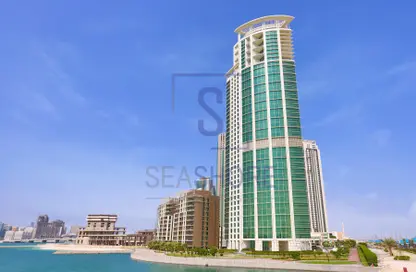 Apartment - 3 Bedrooms - 4 Bathrooms for rent in RAK Tower - Marina Square - Al Reem Island - Abu Dhabi