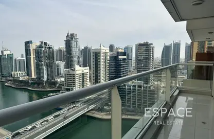 Apartment - 1 Bedroom - 2 Bathrooms for rent in Continental Tower - Dubai Marina - Dubai