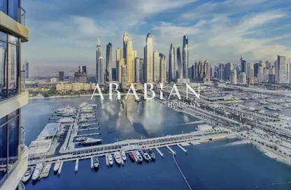 Apartment - 2 Bedrooms - 2 Bathrooms for rent in Marina Vista - EMAAR Beachfront - Dubai Harbour - Dubai