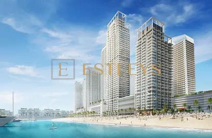 Apartment - 2 Bedrooms - 3 Bathrooms for sale in Beach Mansion - EMAAR Beachfront - Dubai Harbour - Dubai