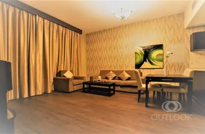 شقة - غرفة نوم - 2 حمامات للايجار في بلاتنيم وان - ارجان - دبي