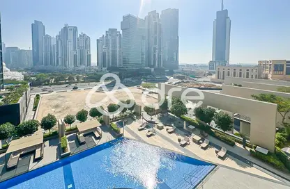 شقة - غرفة نوم - 2 حمامات للبيع في مرتفعات بوليفارد برج 2 - مرتفعات بوليفارد - دبي وسط المدينة - دبي
