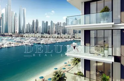 Apartment - 2 Bedrooms - 3 Bathrooms for sale in Beach Mansion - EMAAR Beachfront - Dubai Harbour - Dubai