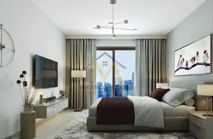Apartment - 2 Bedrooms - 4 Bathrooms for sale in The Stella - Al Furjan - Dubai