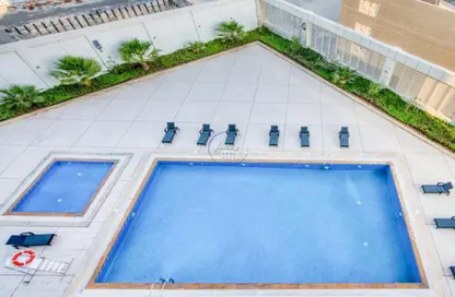 شقة - 2 حمامات للايجار في برج سفير 1 - ابراج سفير - الخليج التجاري - دبي