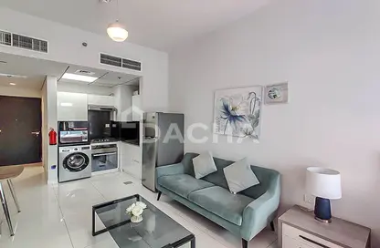 Apartment - 1 Bathroom for sale in Plazzo Heights - Jumeirah Village Circle - Dubai