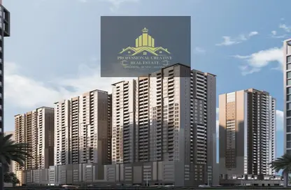 Apartment - 2 Bedrooms - 3 Bathrooms for sale in Ajman One - Phase 2 - Ajman Downtown - Ajman