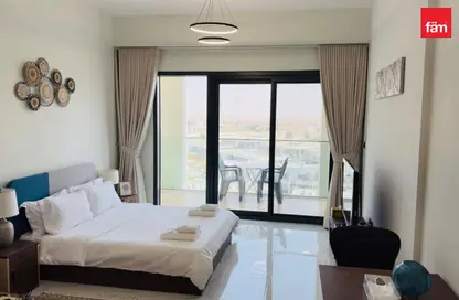 Apartment - 1 Bathroom for rent in Rukan Residences - Dubai Land - Dubai