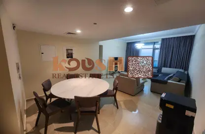 Apartment - 2 Bedrooms - 2 Bathrooms for rent in Ajman Corniche Residences - Ajman Corniche Road - Ajman