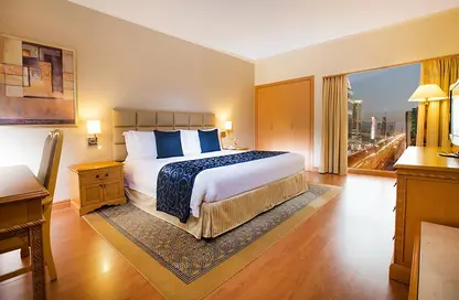 Hotel  and  Hotel Apartment - 3 Bedrooms - 2 Bathrooms for rent in Millennium Plaza Hotel  and  Commercial Tower - Sheikh Zayed Road - Dubai