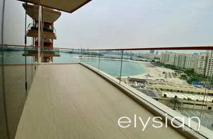 Apartment - 1 Bedroom - 2 Bathrooms for rent in Sapphire - Tiara Residences - Palm Jumeirah - Dubai