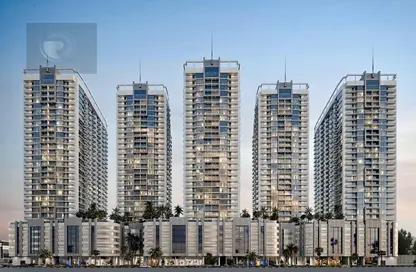 Apartment - 1 Bedroom - 2 Bathrooms for sale in Ajman Creek Towers - Al Rashidiya 1 - Al Rashidiya - Ajman