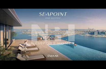 Apartment - 4 Bedrooms - 4 Bathrooms for sale in Seapoint - EMAAR Beachfront - Dubai Harbour - Dubai