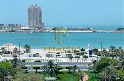 Apartment - 3 Bedrooms - 3 Bathrooms for rent in Al Sahel Tower 1 - Al Sahel Towers - Corniche Road - Abu Dhabi