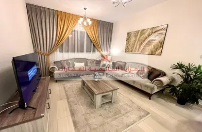 Apartment - 1 Bedroom - 2 Bathrooms for rent in New Al Taawun Road - Al Taawun - Sharjah