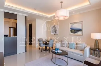 Apartment - 1 Bedroom - 2 Bathrooms for rent in The Address Residence Fountain Views - Downtown Dubai - Dubai