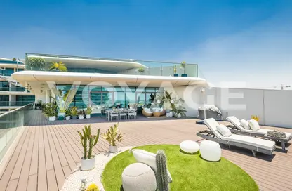 Terrace image for: Apartment - 3 Bedrooms - 2 Bathrooms for rent in Al Hadeel - Al Bandar - Al Raha Beach - Abu Dhabi, Image 1