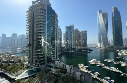 Apartment - 1 Bedroom - 1 Bathroom for rent in Al Habtoor Tower - Dubai Marina - Dubai