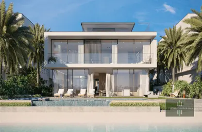 Villa - 6 Bedrooms - 7 Bathrooms for sale in Palm Jebel Ali Frond K - Palm Jebel Ali - Dubai