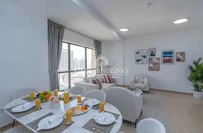 Apartment - 2 Bedrooms - 3 Bathrooms for rent in Rimal 1 - Rimal - Jumeirah Beach Residence - Dubai