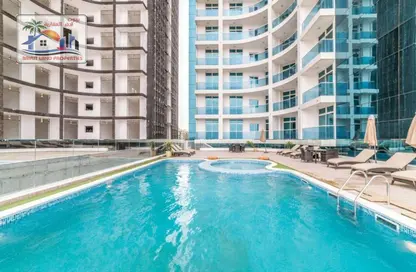 Apartment - 1 Bedroom - 2 Bathrooms for rent in Oasis Tower - Al Rashidiya 1 - Al Rashidiya - Ajman