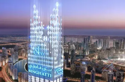 Apartment - 2 Bedrooms - 3 Bathrooms for sale in Burj Binghatti Jacob  and  Co - Business Bay - Dubai