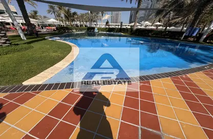 Apartment - 2 Bedrooms - 4 Bathrooms for rent in Beach Rotana - Tourist Club Area - Abu Dhabi