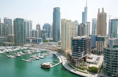 Apartment - 2 Bedrooms - 3 Bathrooms for sale in Marina Wharf 2 - Marina Wharf - Dubai Marina - Dubai