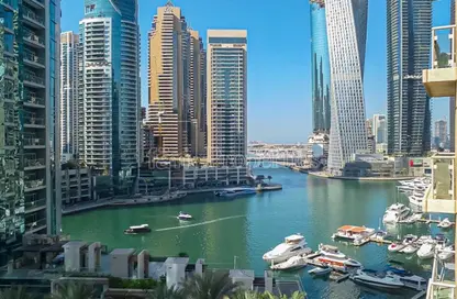 Apartment - 1 Bedroom - 1 Bathroom for rent in Al Habtoor Tower - Dubai Marina - Dubai